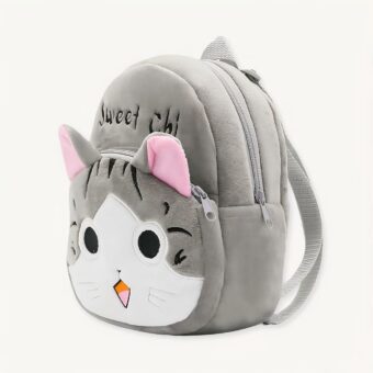 Zaino di peluche Chi il gatto per bambini - Zaino scolastico, di buona qualità e molto trendy.