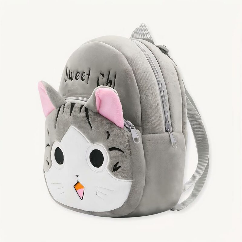 Sac_à_dos_peluche_Chi_le_chat_pour_enfants_2 Zaino di peluche Chi il gatto per bambini - Zaino scolastico, di buona qualità e molto trendy.