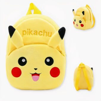 Zaino di peluche Pokémon per bambini - Giallo - Zaino scuola Pikachu