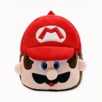 Zaino di peluche di Super Mario per bambini - Super Mario Bros. Fratelli Mario.