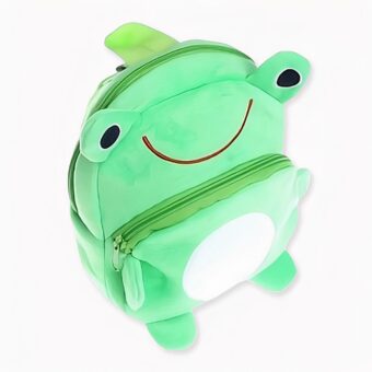 Zaino con peluche di rana - Zaino scolastico Zaino