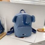 Zaino per bambini con animali - Blu - Zaino a borsetta