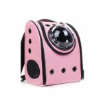 Borsa a bolle da viaggio vintage per animali domestici - Rosa - Cane Gatto
