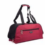 Borsa da viaggio moderna per animali domestici - Rosso, M - Cane Gatto