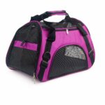 Borsa per animali domestici - Viola, L - Cane Gatto