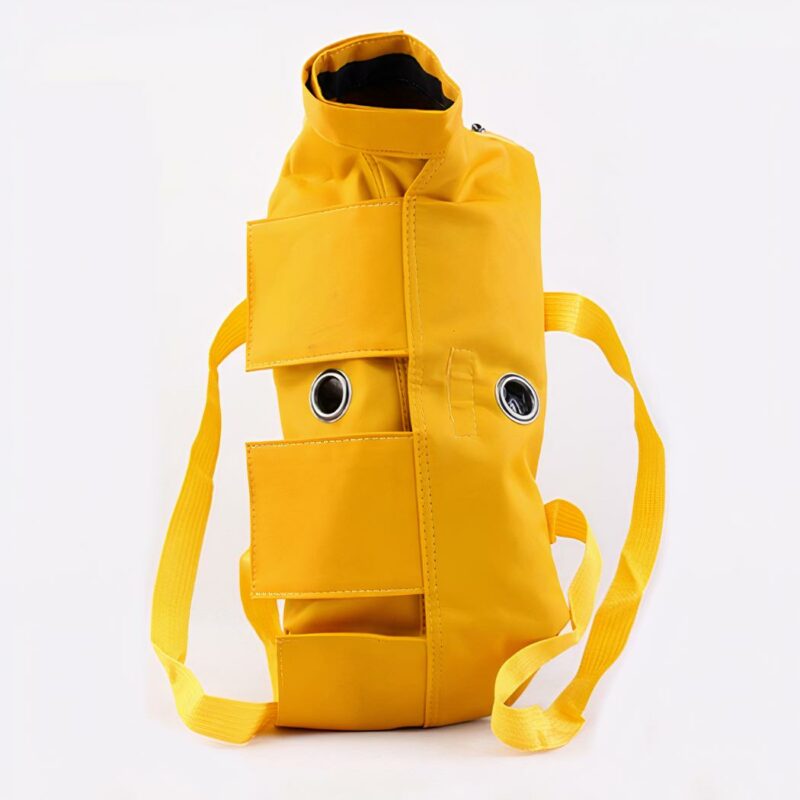 Borsa trasportino per gatti di tendenza - Giallo, S - Borsa trasportino per gatti