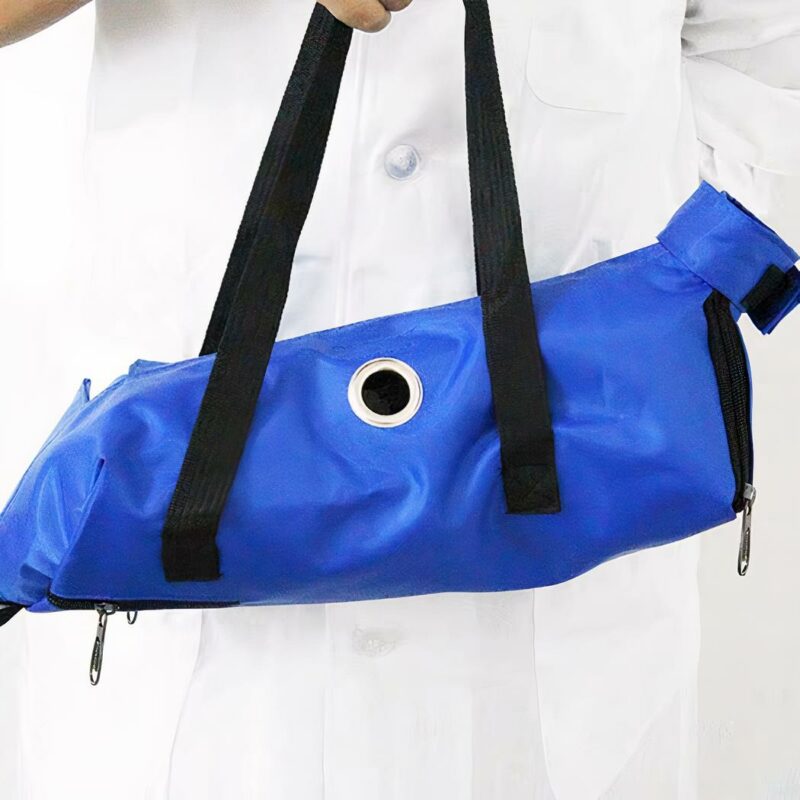Borsa trendy per gatti - Blu, S - Borsa per gatti