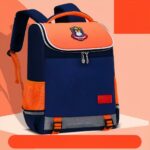 Zaino scuola impermeabile per bambini - Arancione - Zaino scuola Zaino