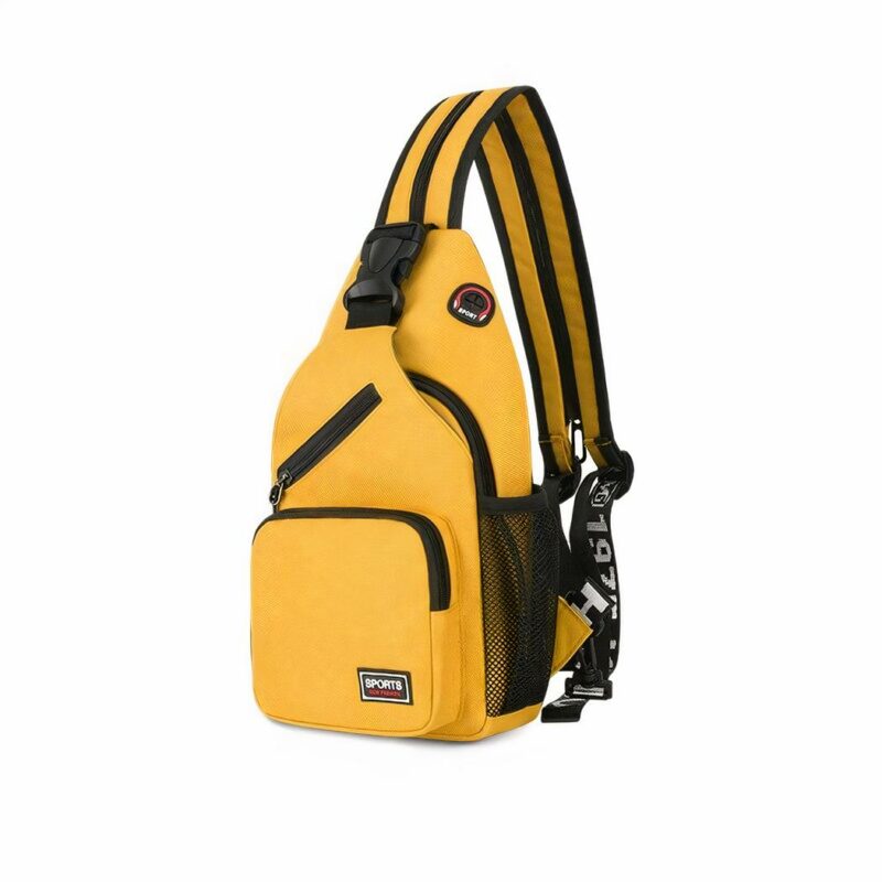 Borsa donna piccola al petto - Giallo - Borsa a tracolla Borsa