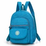 Mini zaino impermeabile da donna - Azzurro - Zaino da viaggio Zaino