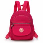 Mini zaino impermeabile da donna - Rosa - Zaino da scuola Zaino da donna