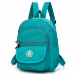 Mini zaino impermeabile da donna - Verde - Zaino Borsa