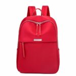 Zaino preppy oxford da donna - Rosso - Borsa zaino