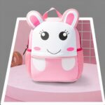 Zaino per bambini con animali 3D - Bianco - Zaino scolastico Zaino per bambini
