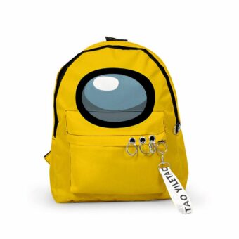 Zaino Among Us per bambini - Giallo - Zaino scolastico Among Us