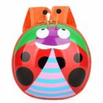 Zaino Ladybird per bambini - Rosso - Zaino scolastico Zaino