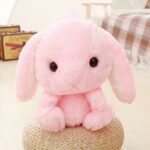 Zaino di peluche coniglio per bambina - Rosa - Animale di peluche coniglio