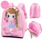 Zaino da scuola con cartoni animati per ragazze - Rosa - Zaino da ragazza Zaino da scuola