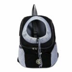 Zaino da trasporto per cani e gatti di piccola taglia - Nero, M - Dog Cat