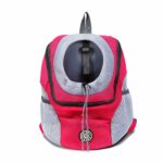 Zaino da trasporto per cani e gatti di piccola taglia - Rosa, S - Zaino per cani