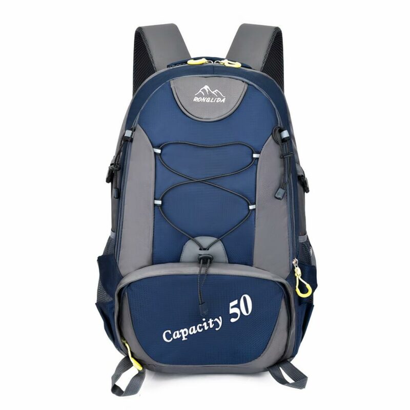 Zaino impermeabile da viaggio e sportivo - Navy - Zaino da escursionismo
