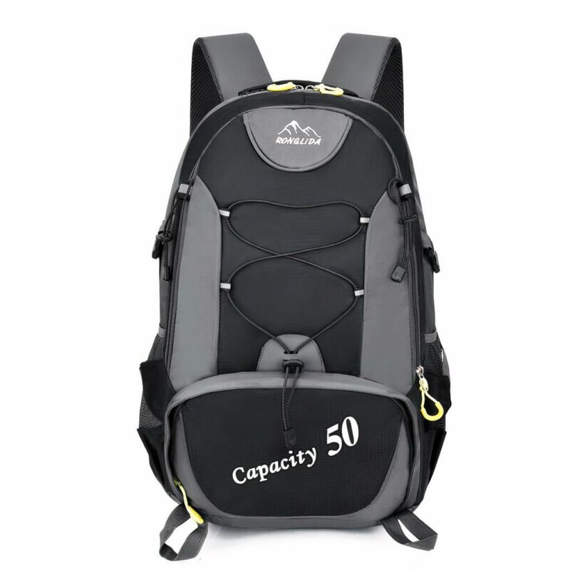 Zaino impermeabile da viaggio e sportivo - Nero - Zaino Zaino da escursionismo
