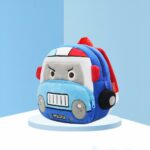 Zaino di peluche dei pompieri - Blu - Zaini Zaini scolastici