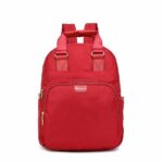 Zaino multifunzionale per le mamme - Rosso - Bagaglio Pannolini