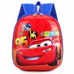 Zaino Flash McQueen bambino - Rosso - Auto Disney