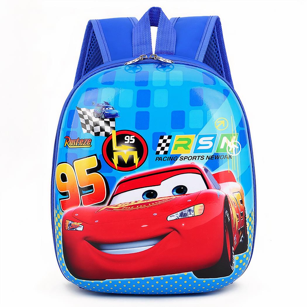 Zaino Flash McQueen bambino - Blu - Zaino scuola Zaino bambino