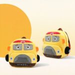 Zaino con camion dei pompieri in peluche - Marrone - Zaino per la scuola Zaino per la scuola