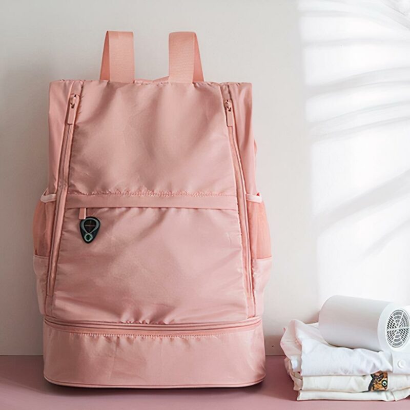Zaino da yoga da donna - Rosa - Borsa a mano