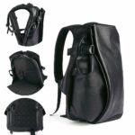 Zaino per computer portatile da 15 pollici - Nero - Borsa zaino per computer portatile