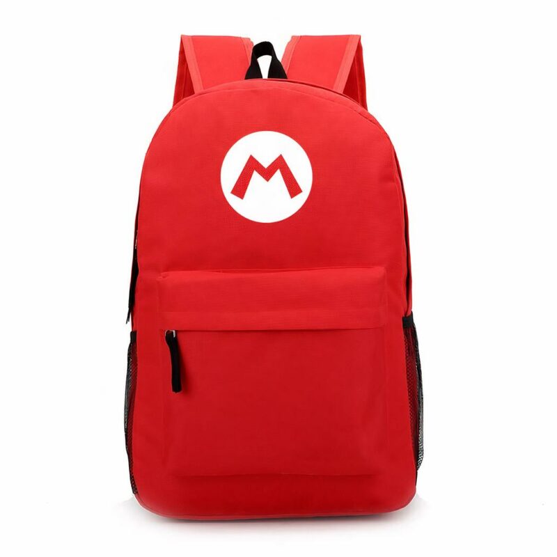 Zaino Super Mario - Rosso - Zaino scuola T-shirt