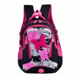 Zaino da ragazza con farfalla colorata - Zaino Zaino da scuola