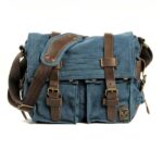 Borsa messenger con foto
