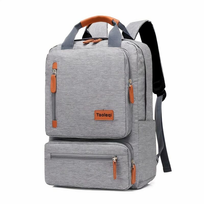 Zaino elegante per computer - Grigio - Zaino per computer portatile Borsa per computer portatile
