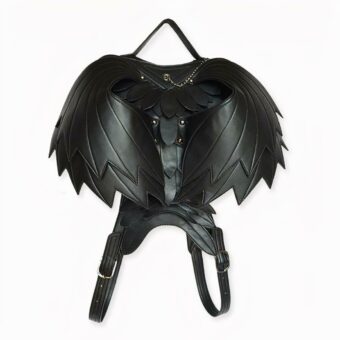 Questo zaino da donna con ali d'angelo è perfetto per le giovani donne che vogliono apparire uniche ed eleganti.