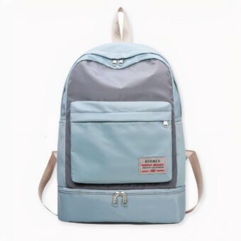 Le piace allenarsi, nuotare, fare yoga o fitness? Dia un'occhiata a questo zaino sportivo in nylon! Un grazioso zaino che ha tanto fascino quanto praticità. La borsa è dotata di uno scomparto spazioso per le sue sessioni, in modo da poter portare con sé tutti gli elementi essenziali.