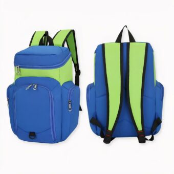 Le piace giocare a basket o a calcio? Questo zaino sportivo le faciliterà la vita durante le sessioni di allenamento. Con il suo design multitasche, è pratico per trasportare e riporre tutte le cose necessarie per l'allenamento. Questo zaino ha anche un'enorme tasca sul fondo per riporre la sua palla.