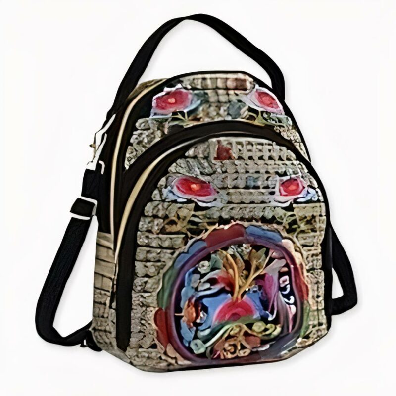 _IMG_Zaino vintage brodé_1F Questo grazioso zaino ricamato dal sapore vintage aggiungerà un tocco di fiori vintage ai suoi look, rendendoli freschi e perfetti per l'estate! Disponibile in quattro colori, questa borsa unica sarà sicuramente l'invidia di tutti coloro che la circondano.
