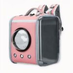 Questo zaino quadrato trasparente per animali domestici è l'accessorio ideale per tutti i proprietari di animali.