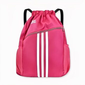 Zaino sportivo semplice e pratico in rosa.