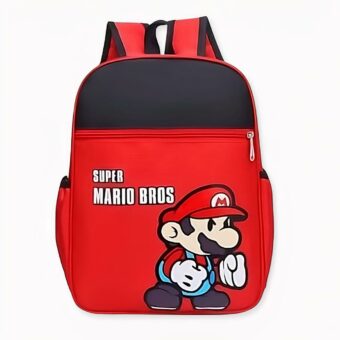 Zaino scuola stampato Super Mario - Zaino Zaino per bambini, rosso. Di buona qualità e molto alla moda.