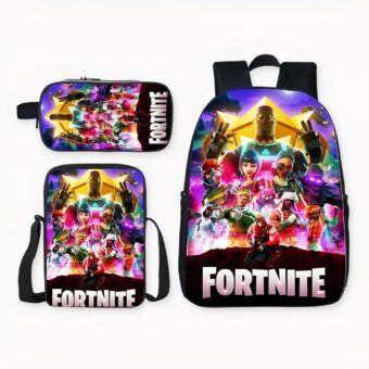 Zaino Fortnite divertente e colorato - gioco Fortnite battle royale. Di buona qualità e molto alla moda.