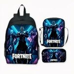Zaino Fortnite 3 pezzi, di buona qualità e molto trendy.