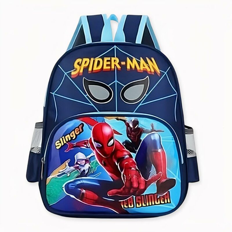 Zaino scuola Spiderman e amici blu