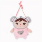 Zaino in peluche per le ragazze, di buona qualità e molto trendy.