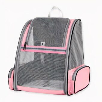 Porti il suo gatto ovunque con facilità grazie al nostro zaino per gatti traspirante. Con questa borsa, il suo felino si sentirà al sicuro e godrà di una passeggiata come mai prima d'ora, comoda e piacevole.