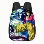 Zaino colorato Dragon Ball GT Son Goku livello quattro. Di buona qualità e molto alla moda.